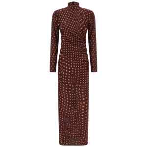 Stella Mccartney Polka Dot Mesh Dress