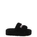 Balenciaga Furry Platform Slides