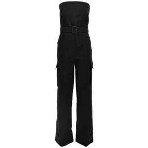 Saint Laurent Cassandre Bustier Jumpsuit