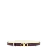 Ferragamo Doppio Gancini Reversible Belt
