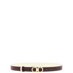 Ferragamo Doppio Gancini Reversible Belt