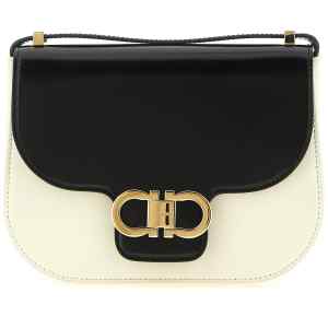 Ferragamo North-south Double Gancini (xs) Crossbody Bag