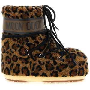 Moon Boot Animalier Icon Low Ankle Boots