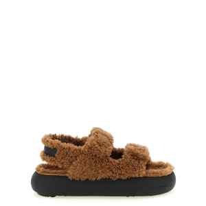 Moon Boot Shearling Sandals