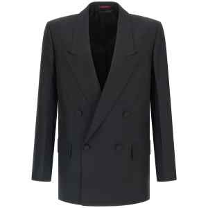 Gucci Double-breasted Technical Panama Blazer
