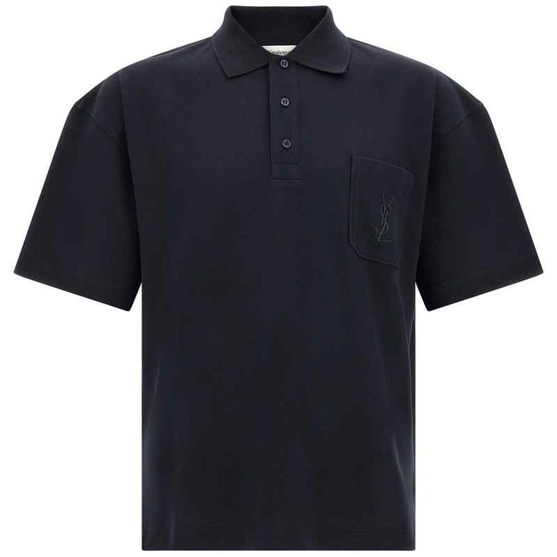 862765Y38FL4035_01_M_2026-08-10T09-06-37.368Z Saint Laurent Cassandre Polo Shirt
