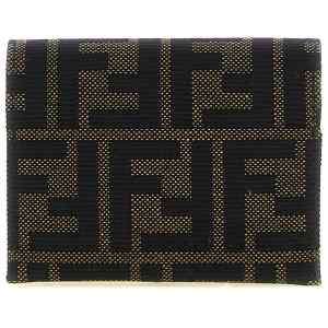 Fendi Ff Jacquard Cardholder