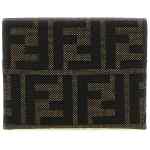 Fendi Ff Jacquard Cardholder