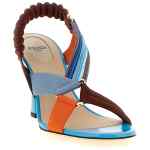 Fendi Colibrì Sandals With Woven Ribbons