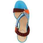 Fendi Colibrì Sandals With Woven Ribbons