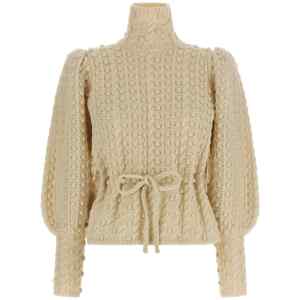 Zimmermann Vailant Wool Bauble Sweater