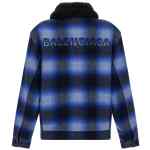 Balenciaga Flannel Bomber Jacket