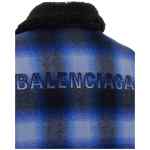 Balenciaga Flannel Bomber Jacket