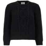 Saint Laurent Wool Sweater With Processing