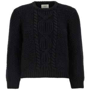 Saint Laurent Wool Sweater With Processing
