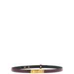 Alberta Ferretti Striped Buckle Belt