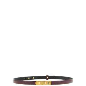 Alberta Ferretti Striped Buckle Belt