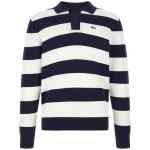 Lacoste Striped Pulover With Polo Collar