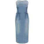 Elisabetta Franchi Denim Dress