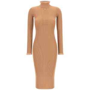 Elisabetta Franchi Ribbed Knit Dress