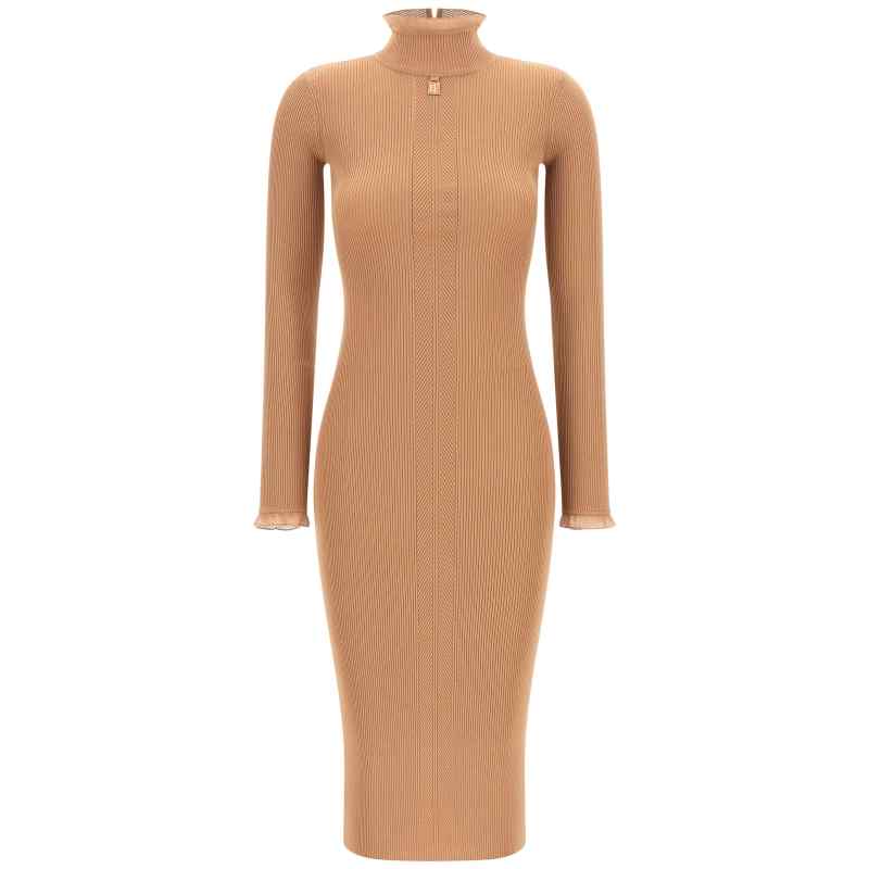 Elisabetta Franchi Ribbed Knit Dress