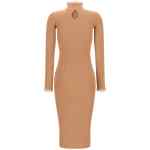 Elisabetta Franchi Ribbed Knit Dress