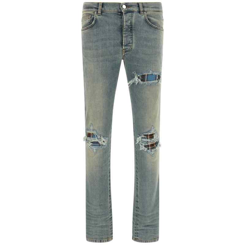 Amiri Flannel Mx1 Jeans