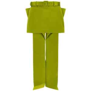 Self-Portrait Maxi Bow Skirt