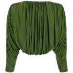 Self-Portrait Short Top With Ripples