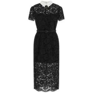 Self-Portrait Lace Dress With Collar