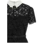 Self-Portrait Lace Dress With Collar
