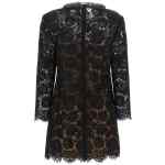 Self-Portrait Lace Dress With Jewel Collar