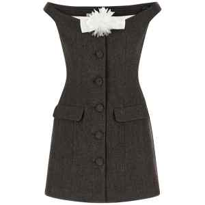 Self-Portrait Bardot Neckline Dress