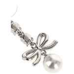 Self-Portrait Bow Crystal Charm Earrings