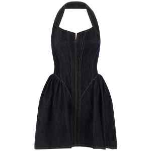 Self-Portrait Denim Dress