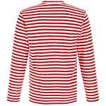 Comme Des Garçons Play Striped T-shirt With Heart Patch