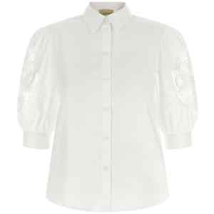Valentino Garavani Macramé Insert Shirt