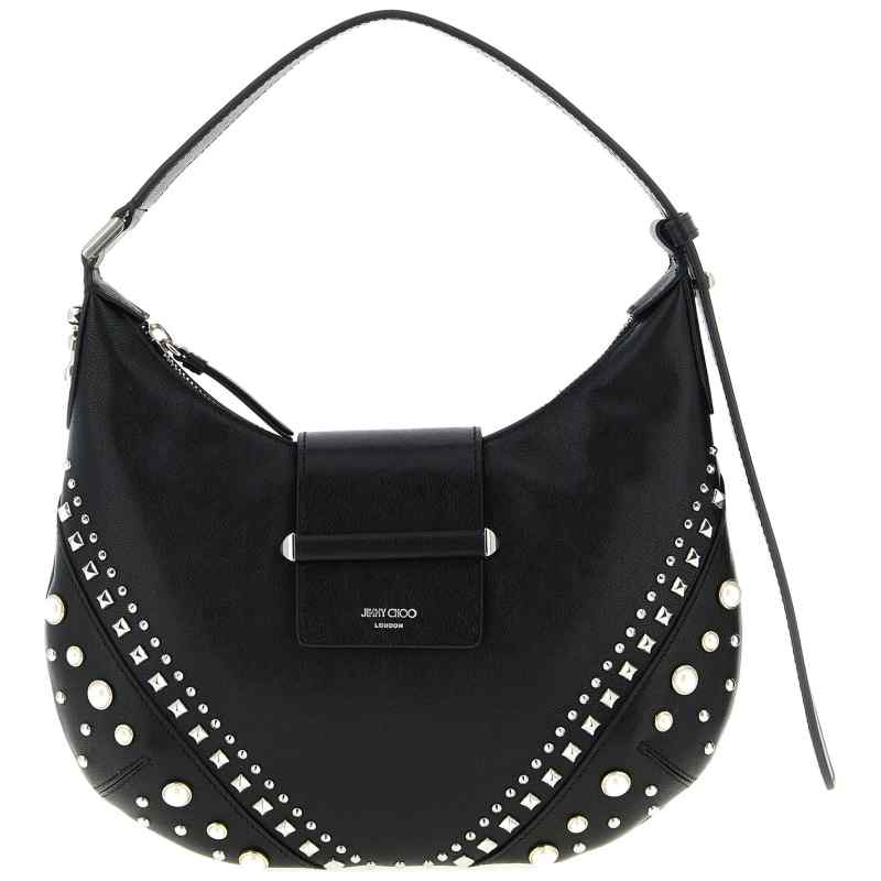 BARHOBOSQXBBLACKIVORYANTIQUESILVER_01_M_2025-10-17T09-18-12.308Z Jimmy Choo Bar Hobo Shoulder Bag