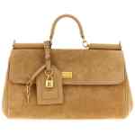 Dolce & Gabbana My Sicily Suede Handbag