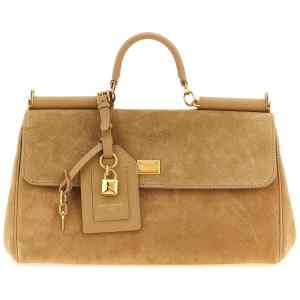 Dolce & Gabbana My Sicily Suede Handbag