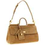 Dolce & Gabbana My Sicily Suede Handbag