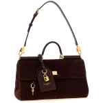 Dolce & Gabbana Medium Suede My Sicily Handbag