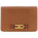 Elisabetta Franchi Lizard Print Crossbody Bag
