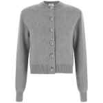 Balmain Sculpture Button Crew Neck Cardigan