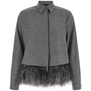 Fabiana Filippi Feather Shirt