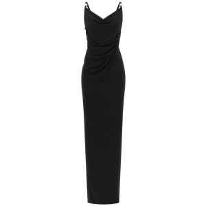 Coperni Metallic Logo Dress