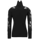 Ermanno Scervino High Neck With Lace Inserts