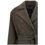 Kiton Chevron Wool Coat
