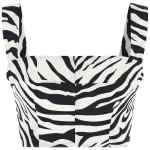 Dolce & Gabbana Zebra Top