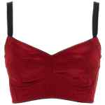Dolce & Gabbana Bustier Top With Stitching